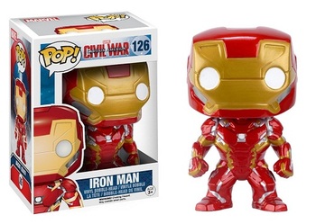 Фигурка-башкотряс Funko Железный Человек Гражданская Война / Iron Man Civil War