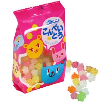 Сахарные конфеты Kasugai Conpeito
