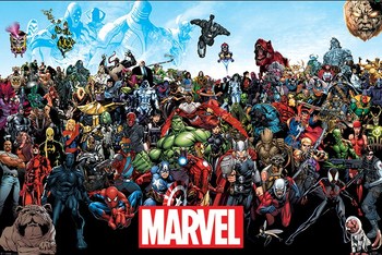 Официальный постер Марвел | Marvel
