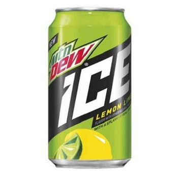 Mountain Dew Ice Лимон и Лайм (Банка 355 мл)