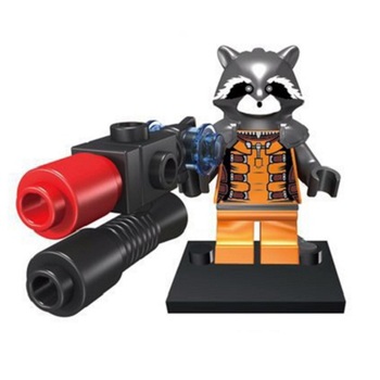 Минифигурка Реактивный Енот / Rocket Raccoon (Guardians of the Galaxy)