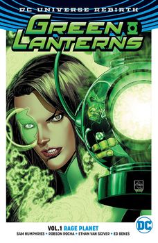 DC Universe Rebirth. Green Lanterns. Vol. 1: Rage Planet TPB