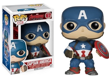 Фигурка-башкотряс Funko Капитан Америка (Эра Альтрона) | Captain America (Avengers Age of Ultron)