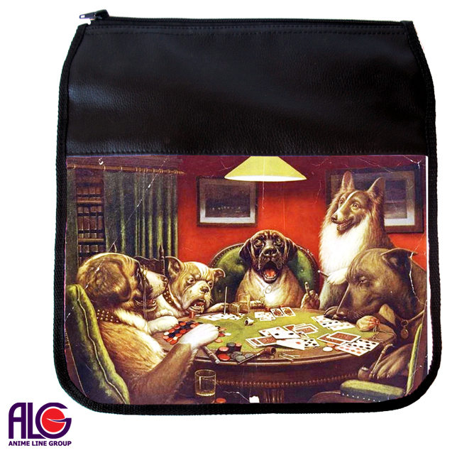 Сменный клапан Animal acting human Dogs playing cards
