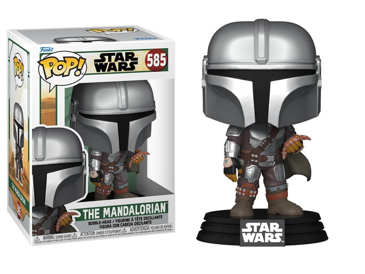 Pop! Star Wars: The Book of Boba Fett - The Mandalorian with Pouch [#585]