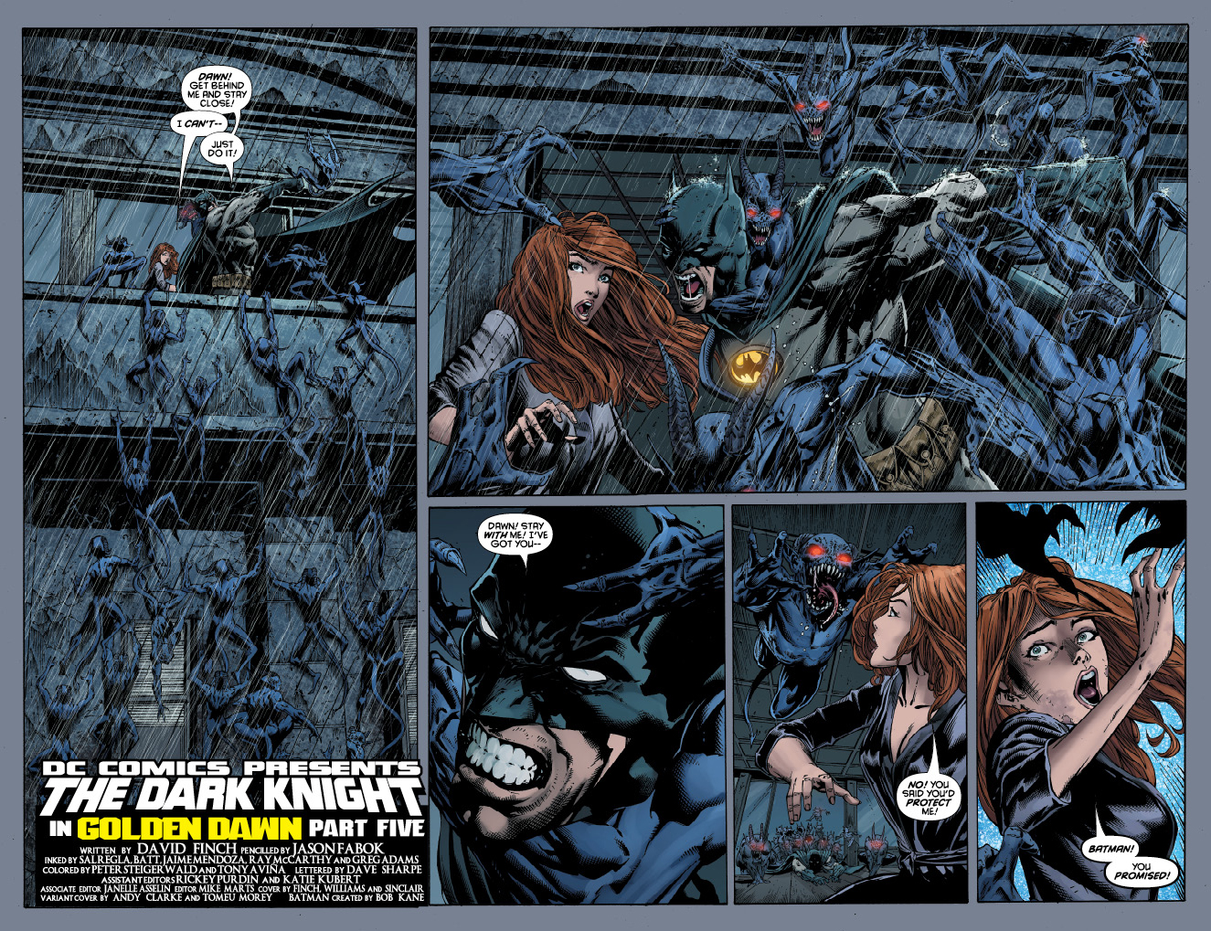 Batman. The Dark Knight. Golden Dawn TPB