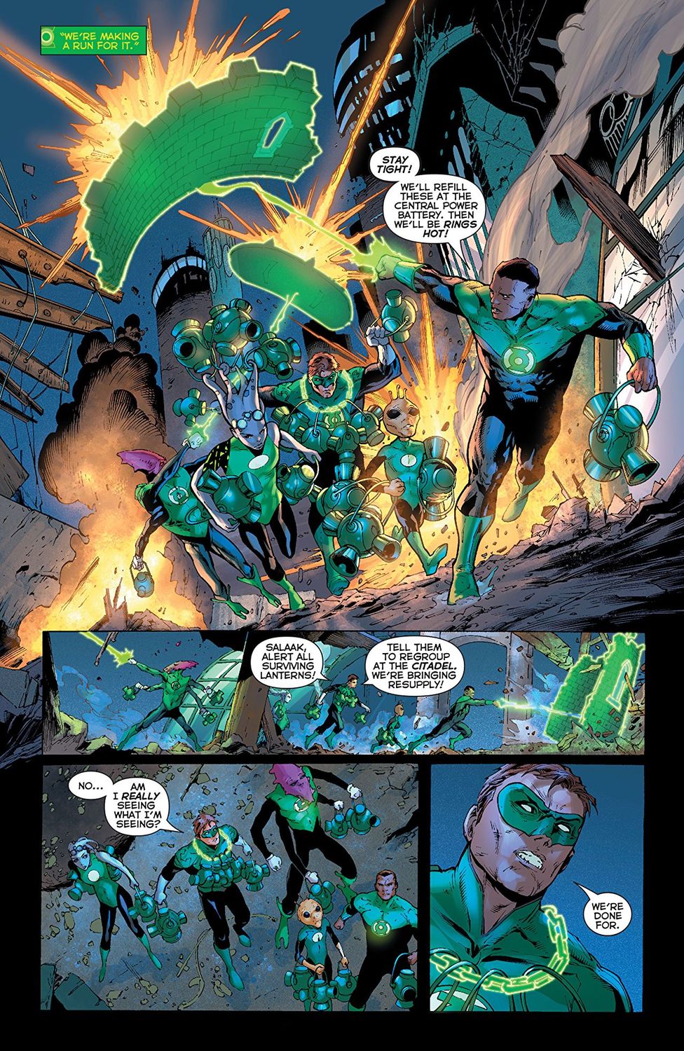 Green Lantern. Vol. 4: Dark Days HC