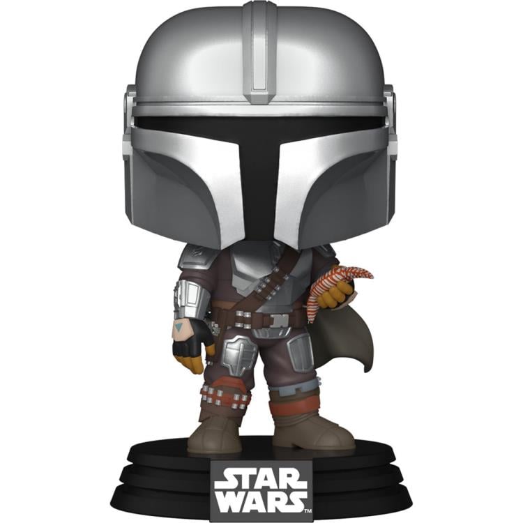 Pop! Star Wars: The Book of Boba Fett - The Mandalorian with Pouch [#585]