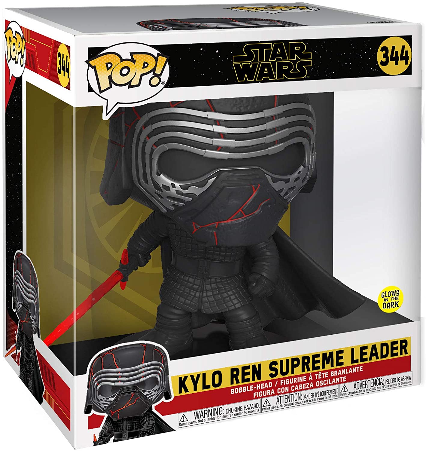 Фигурка-башкотряс Funko Кайло Рен 28 см (Верховный лидер) Звёздные Войны | Kylo Ren 10’’ (Supreme Leader) Star Wars