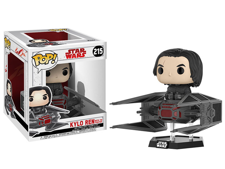 Фигурка-башкотряс Funko Кайло Рен и TIE-Истребитель Звёздные Войны | Kylo Ren with TIE Fighter Star Wars