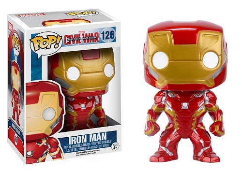 Фигурка-башкотряс Funko Железный Человек Гражданская Война / Iron Man Civil War