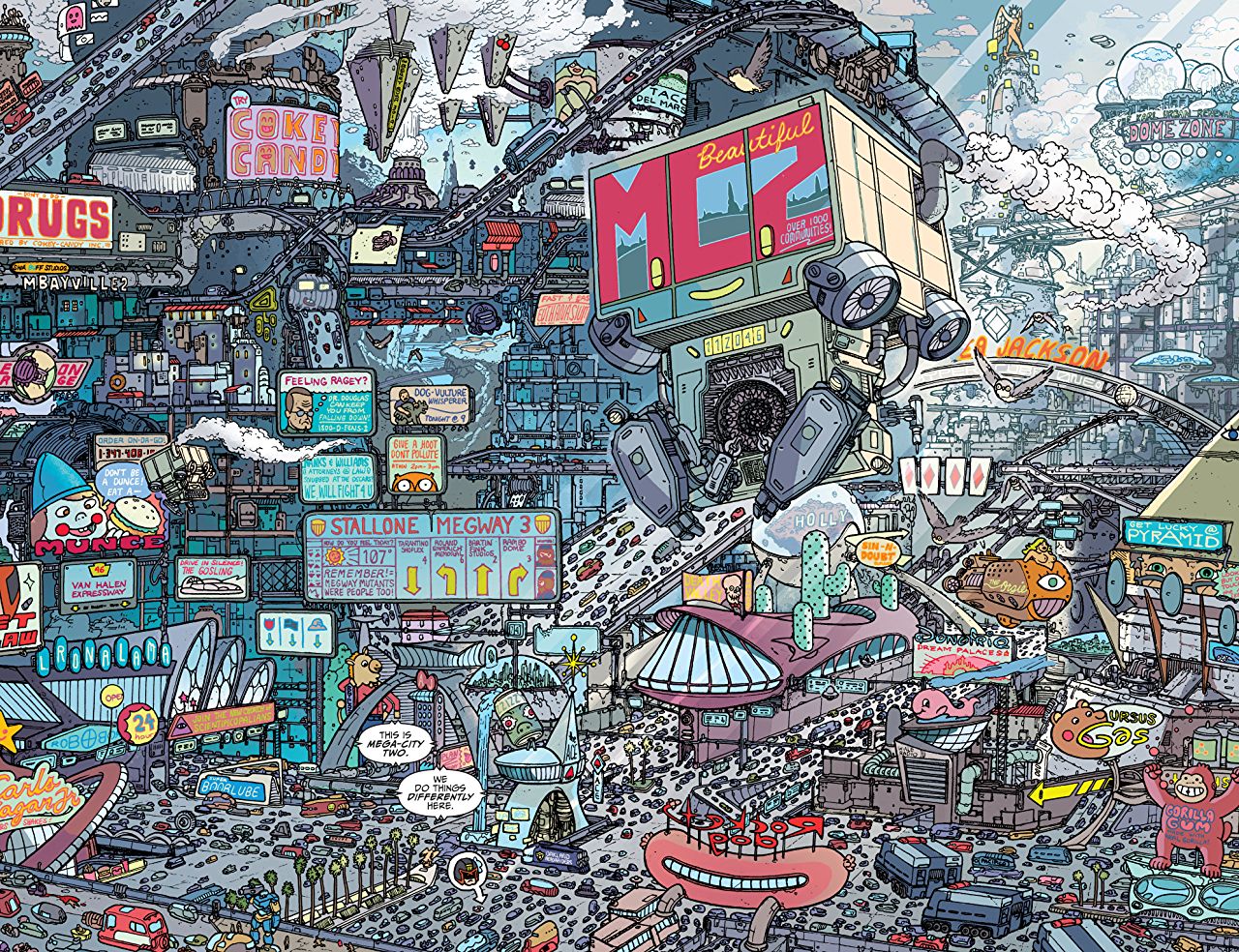 Judge Dredd. Mega-City Two. City of Courts TPB