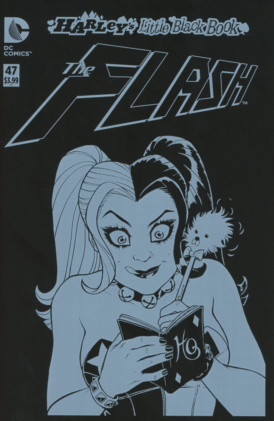 The Flash #47 Cover B Variant Terry Dodson Harley Quinn Cover With Polybag