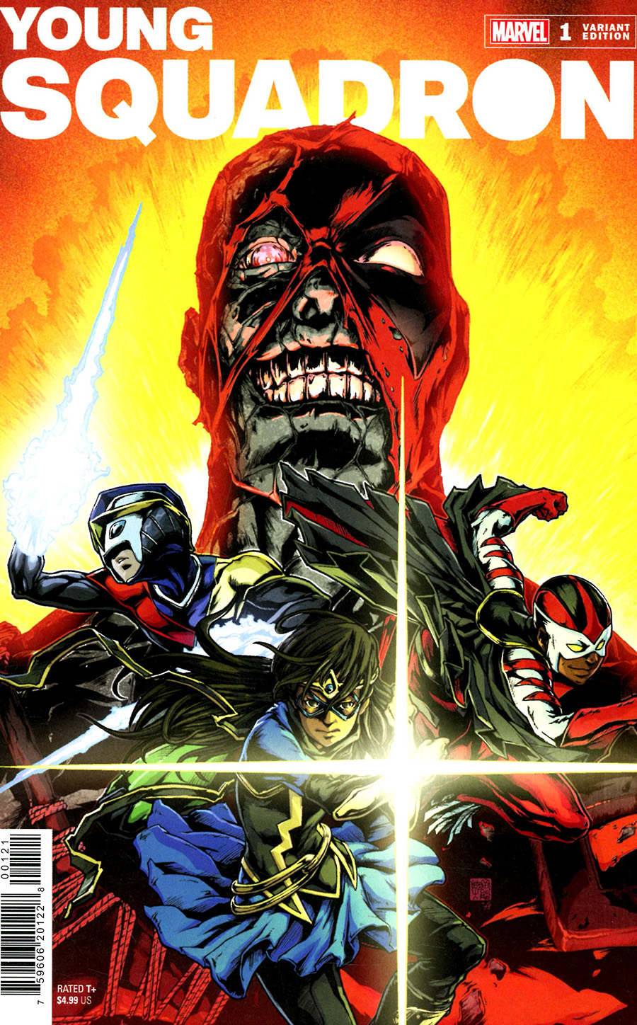 Heroes Reborn. Young Squadron #1 Cover B Variant Takashi Okazaki Cover One Shot