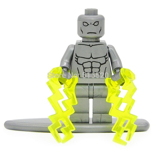 Минифигурка Серебряный Сёрфер / Silver Surfer