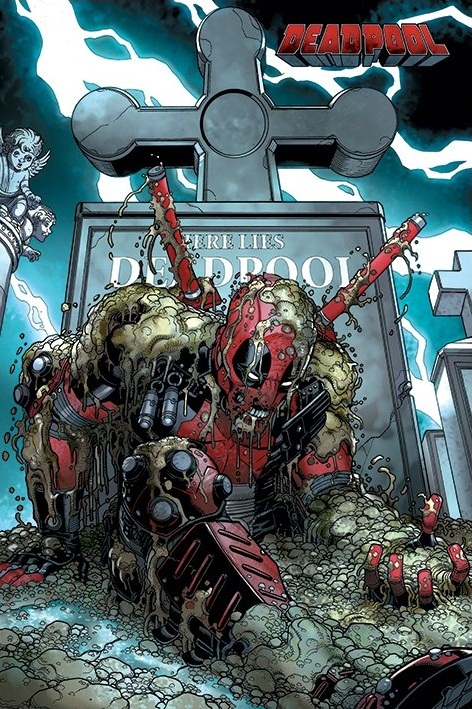 Официальный постер Дэдпул | Deadpool