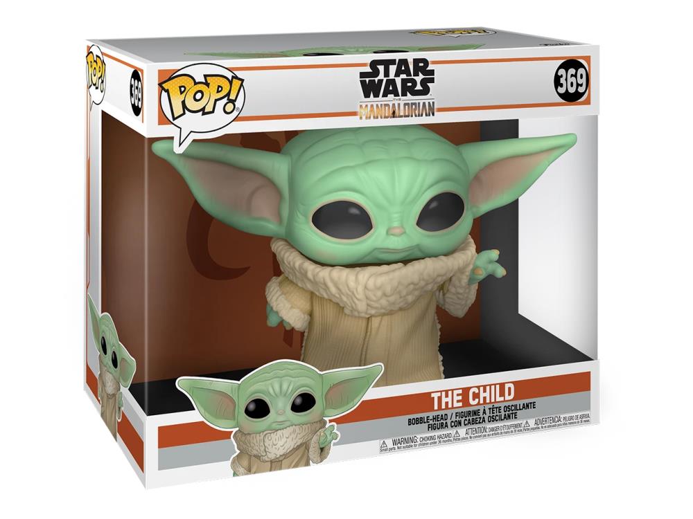 Фигурка-башкотряс Funko Дитя 28 см Мандалорец Звёздные Войны | The Child 10’’ The Mandalorian Star Wars