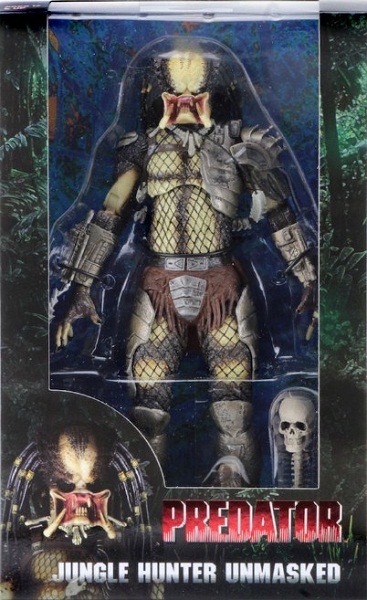 Фигурка NECA Хищник Охотник Джунглей (без маски) | Predator Jungle Hunter (unmasked)