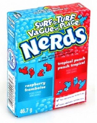 Цукерки Nerds Raspberry Framboise / Tropical Punch