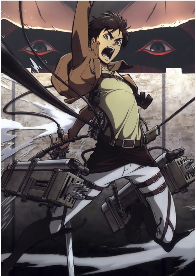 Плакаты A3 Attack on Titan / Атака Титанов 024