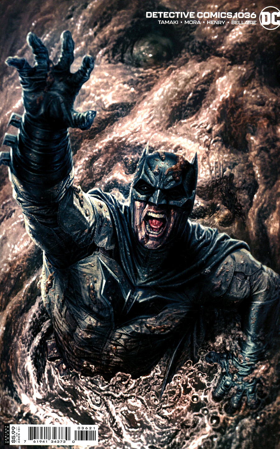 Batman. Detective Comics #1036 Cover B Variant Lee Bermejo Card Stock Cover
