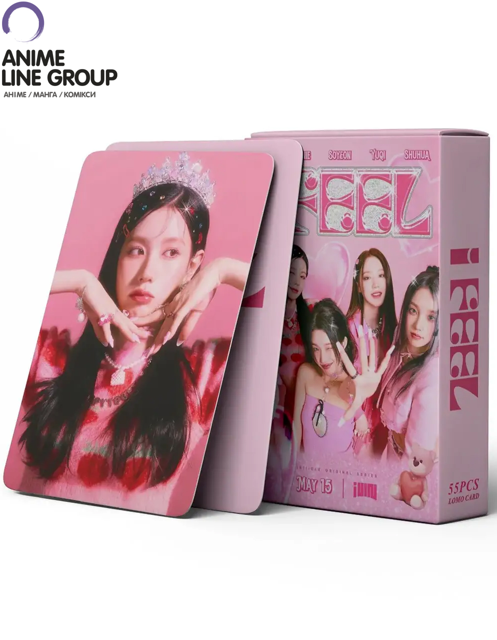 Ломо Карты Lomo Card (G)I-DLE I Feel Джи-Айдл 55 штук №3