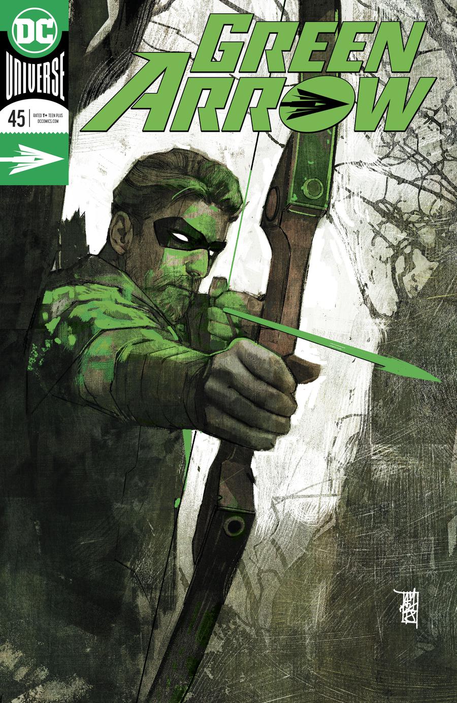 Green Arrow #45 Cover A Regular Alex Maleev Enhanced Foil Cover (Heroes In Crisis Tie-In)