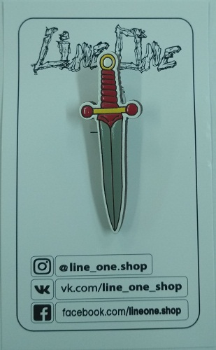 Дерев’яний значок Клеймор / Claymore Sword