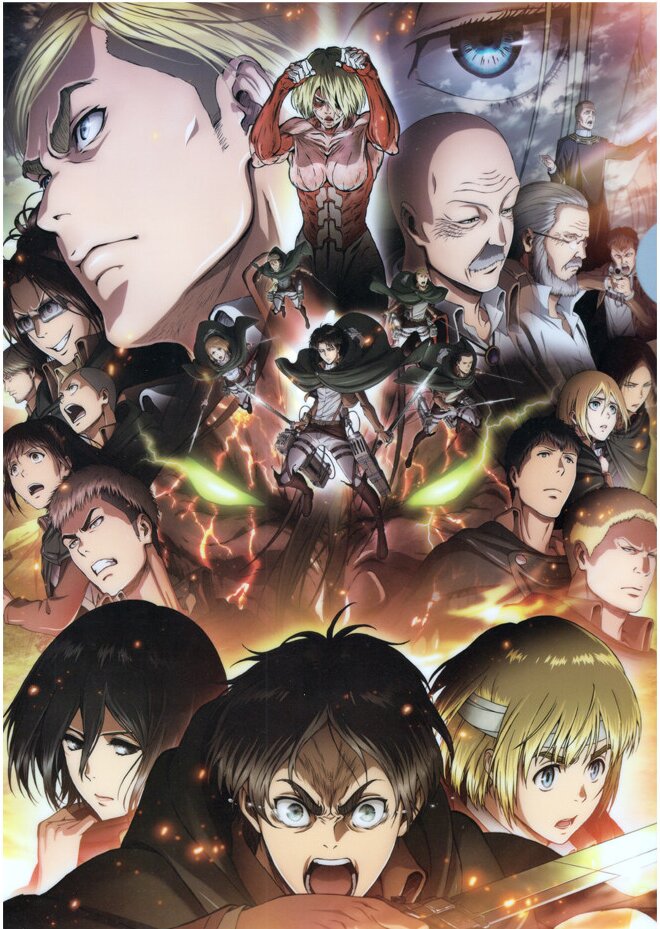 Плакати А3 Attack on Titan / Атака Титанів 013