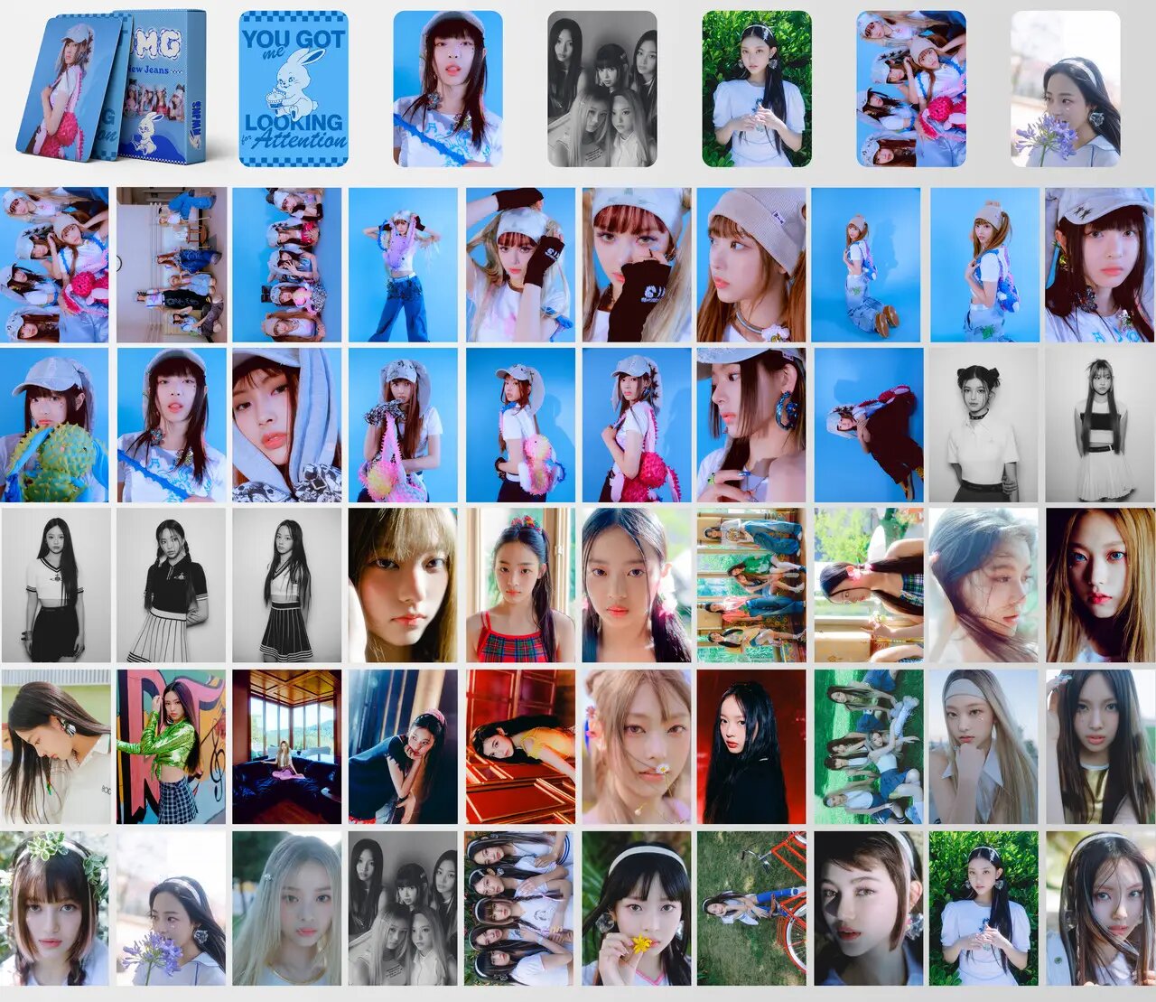 Ломо Карты Lomo Card NewJeans OMG 50 штук