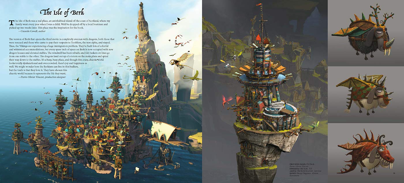 The Art of How to Train Your Dragon. The Hidden World HC