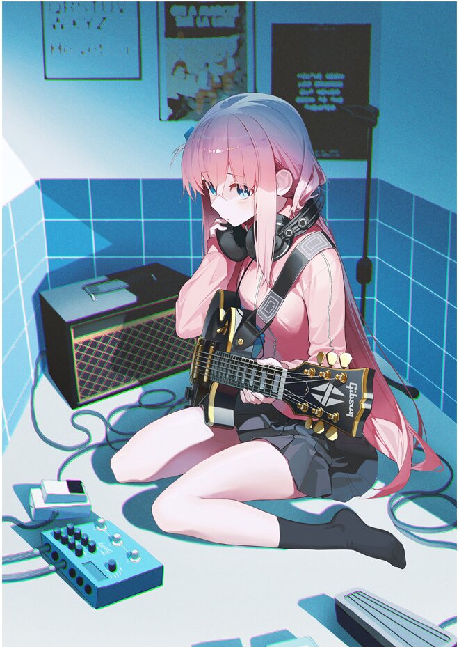 Плакаты A3 Bocchi the Rock / Одиночка-рокер! 013