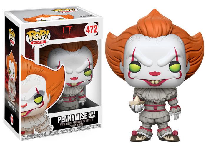Фігурка Funko Пеннивайз з корабликом (Воно 2017) | Pennywise with Boat (It 2017)