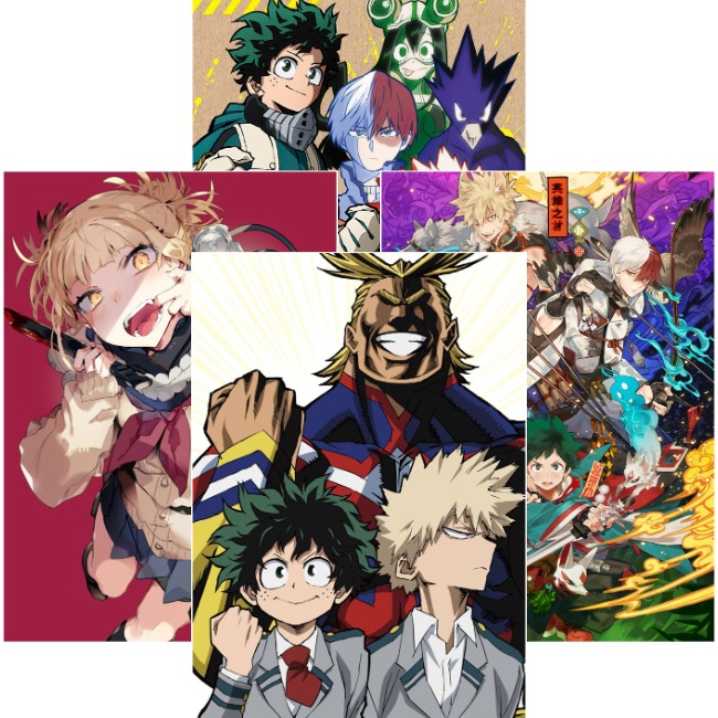 Плакати А3 Boku no Hero Academia / Моя Академія 010