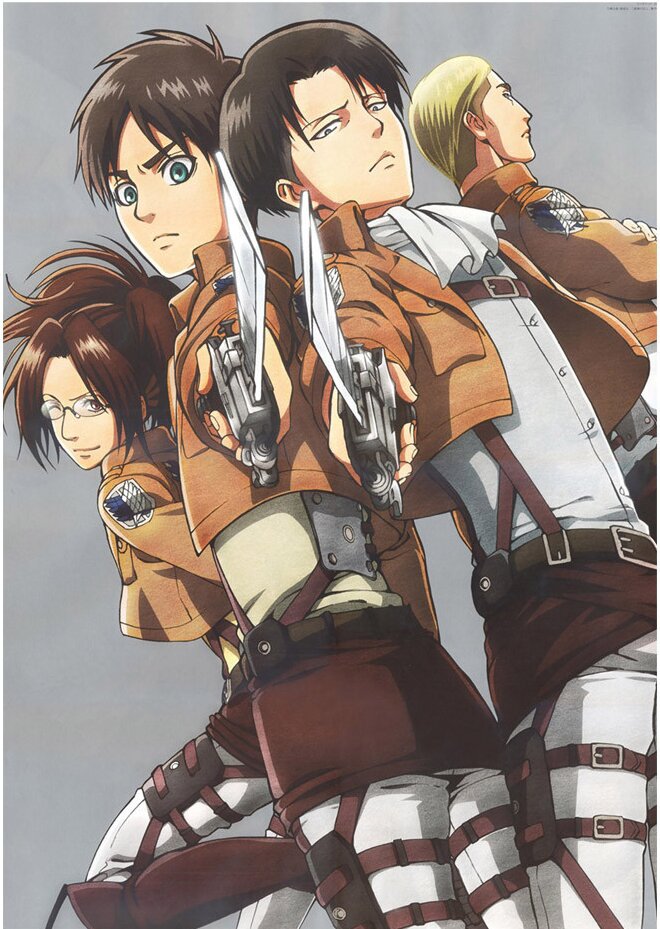 Плакаты A3 Attack on Titan / Атака Титанов 021