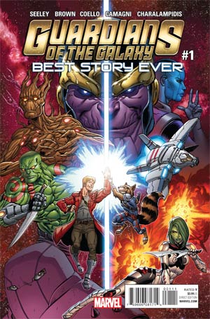Guardians of the Galaxy. Best Story Ever # 1 Cover A Regular Tim Seeley Cover