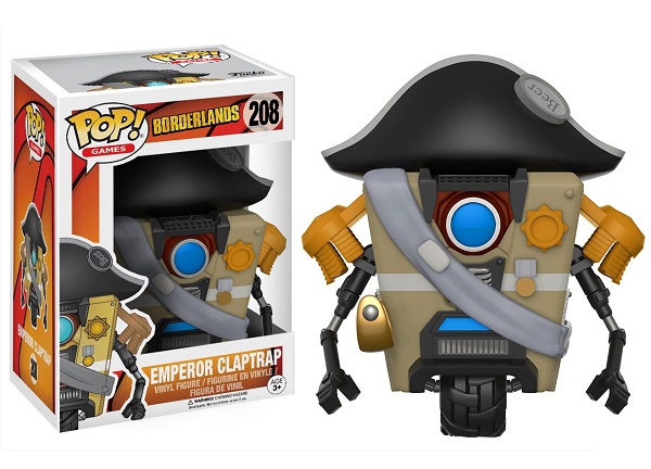 Фігурка Funko Імператор Желізяка | Emperor Claptrap Borderlands