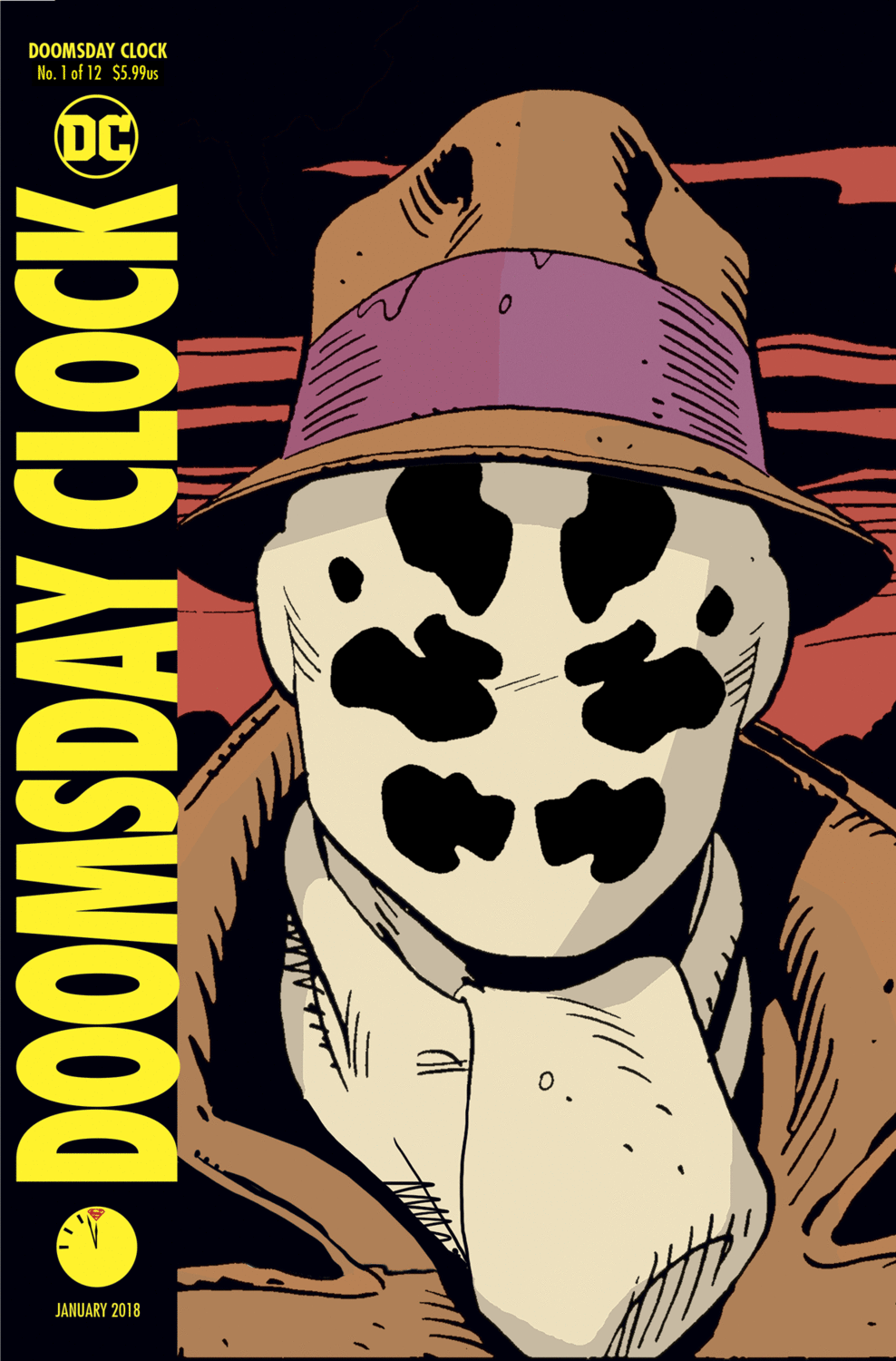 Doomsday Clock #1 Cover C Variant Lenticular Cover