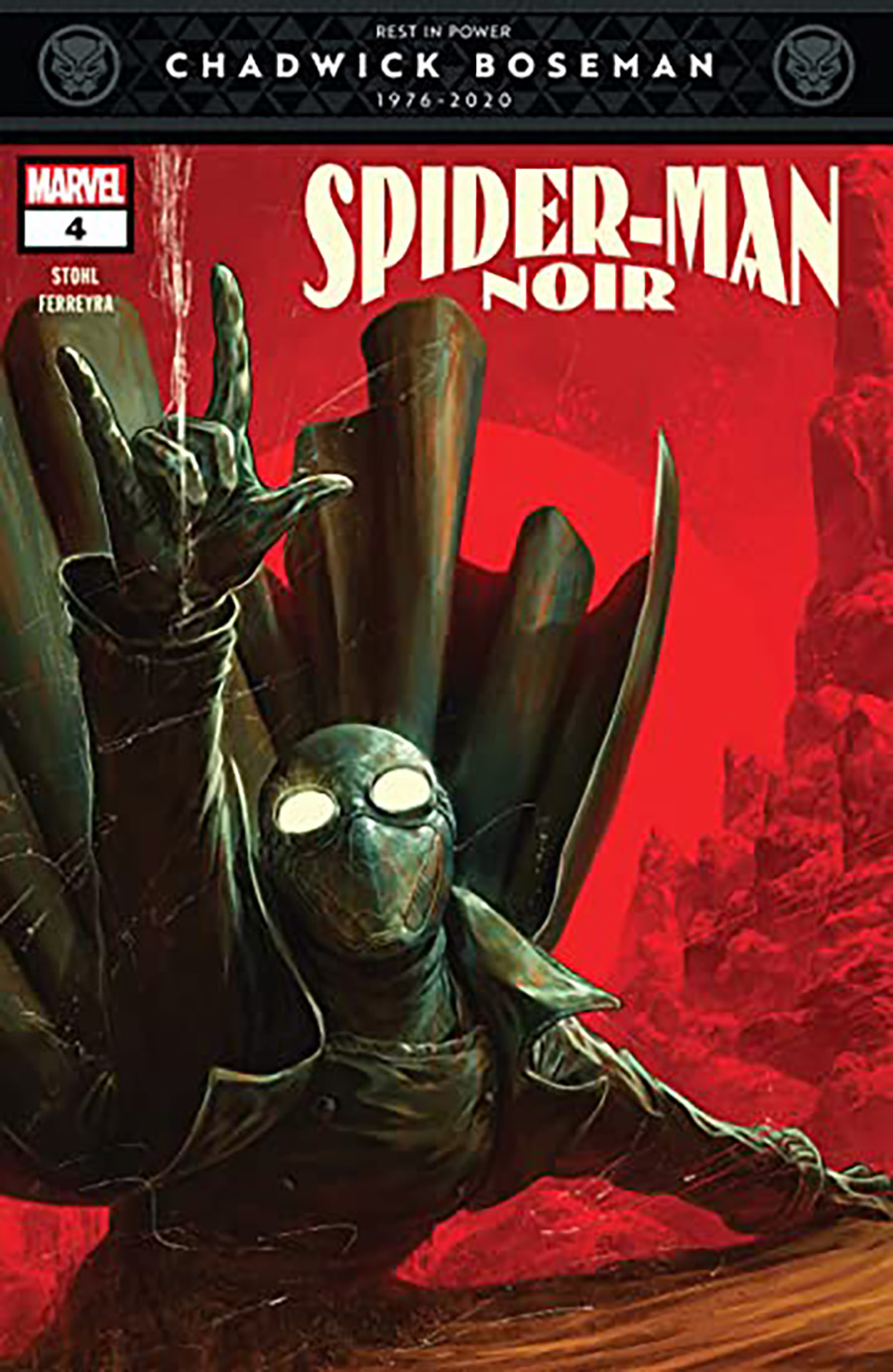Spider-Man Noir #4 Cover A Regular Dave Rapoza Cover