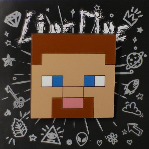 Деревянный значок Minecraft