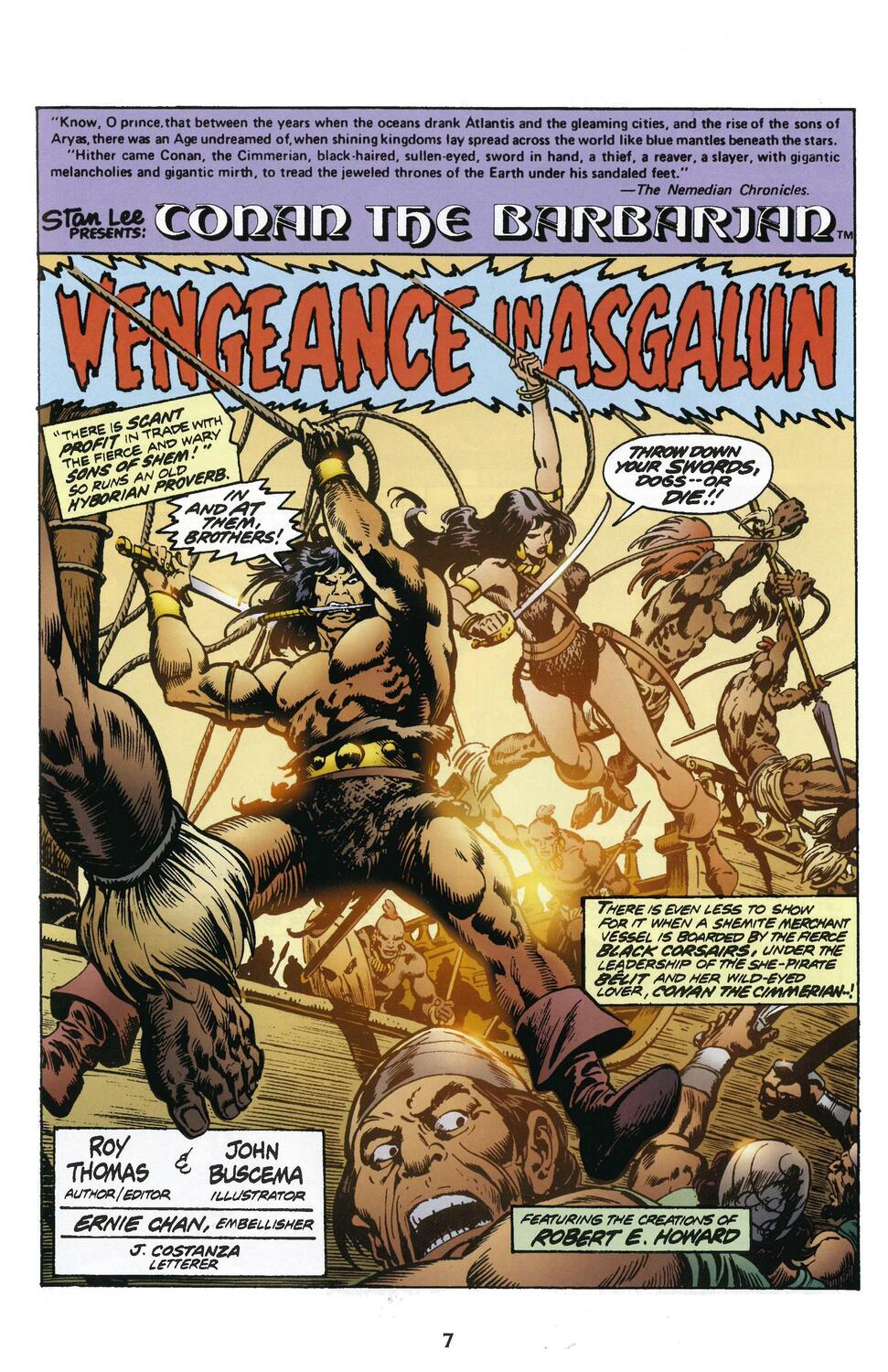 The Chronicles of Conan. Vol. 10: When Giants Walk the Earth and Other Stories TPB