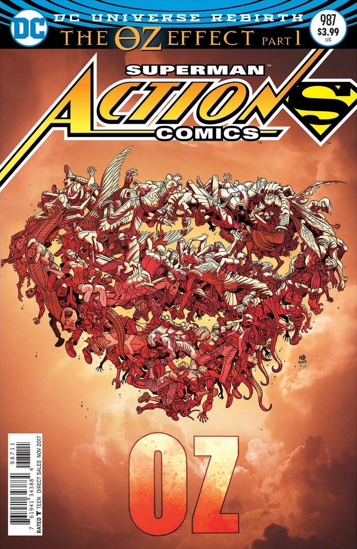 DC Universe Rebirth. Superman. Action Comics #987 Cover A Regular Nick Bradshaw Lenticular Cover