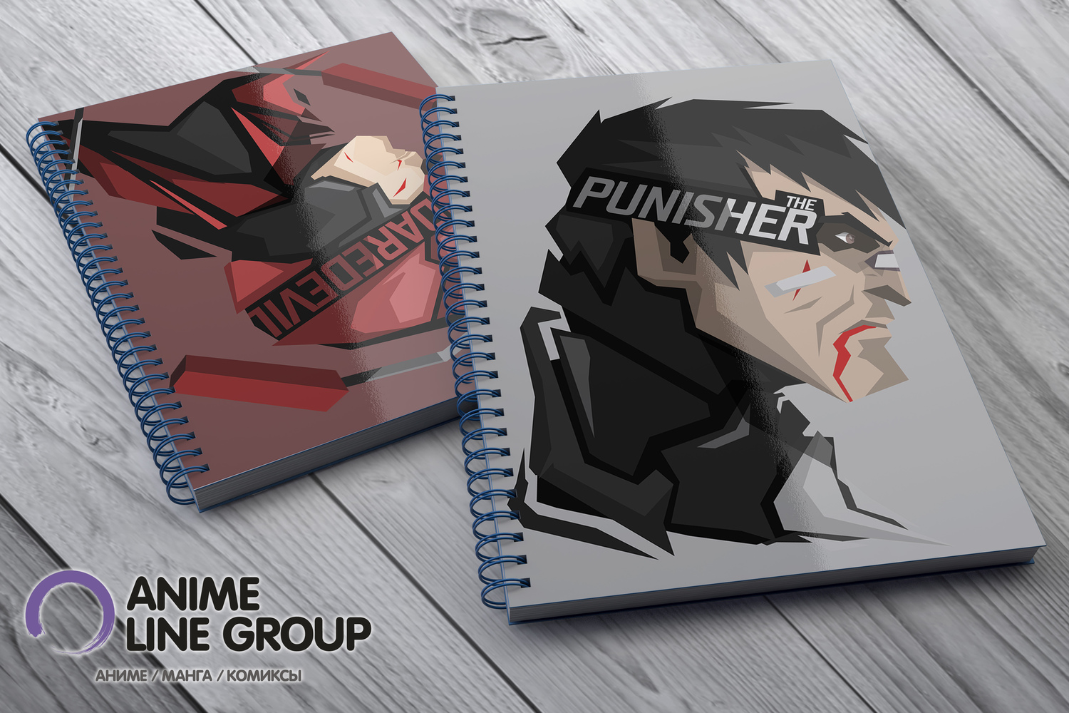 Скетчбук The Punisher | Daredevil