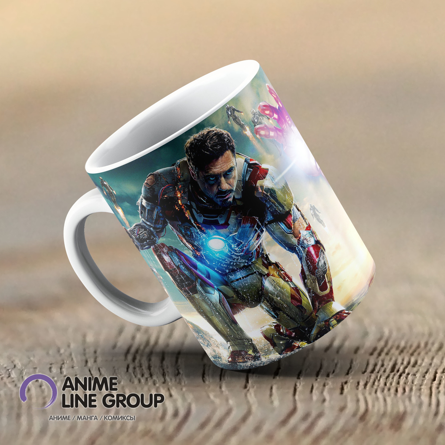 Чашка Iron Man