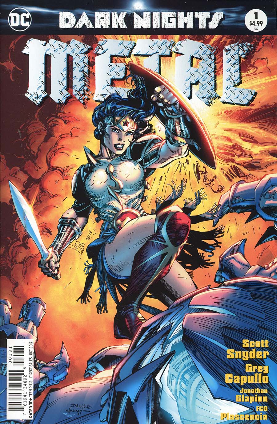 Dark Nights: Metal #1 Cover C Variant Jim Lee Cover