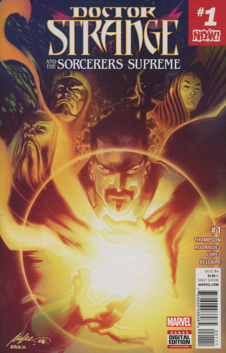 Doctor Strange and The Sorcerers Supreme #1 Cover A 1st Ptg Regular Rafael Albuquerque Cover (Marvel Now Tie-In)
