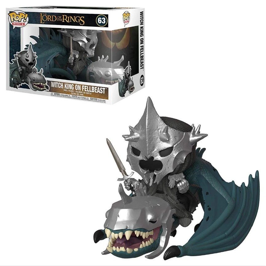 Фигурка Funko Король-чародей Ангмара и Крылатая тварь Властелин Колец | Witch King on Fellbeast The Lord of the Rings