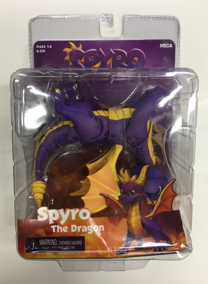 Фігурка NECA Дракон Спайро | Spyro the Dragon