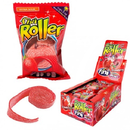 Жувальна цукерка Fini Roller Полуниця