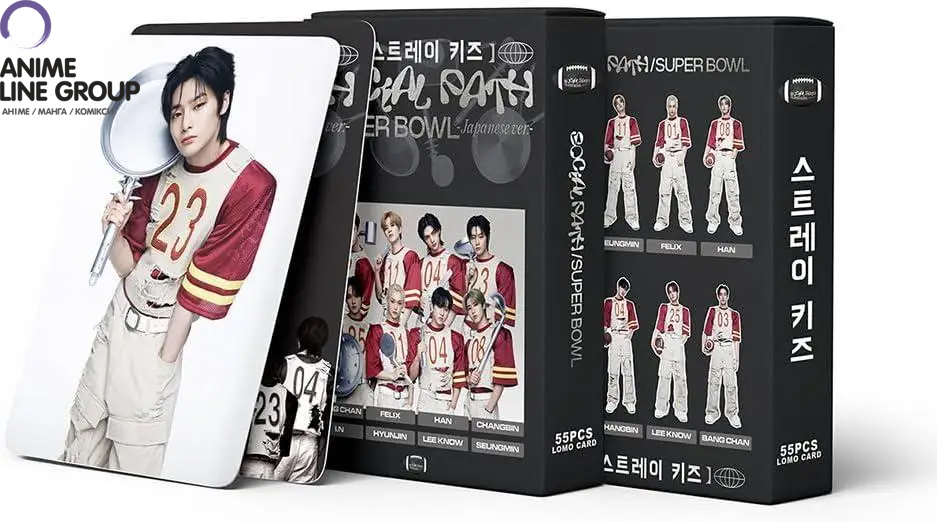 Ломо Карти Lomo Card Stray Kids Стрей Кідс Social Path, 55 штук